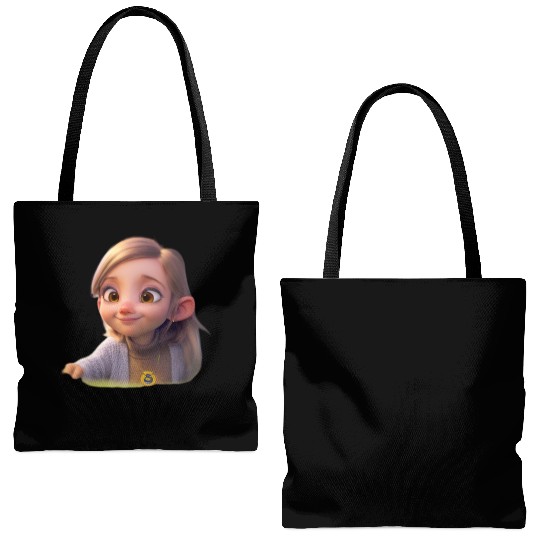 Awesome Like My Daughter Tote Bags (AOP)