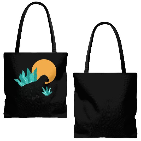 Sunday Chillout With Black Panther Tote Bags (AOP)