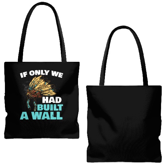 Aboriginal Indians Indigenous Native American Day Tote Bags (AOP)