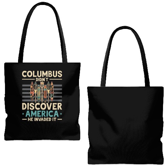 Aboriginal Indians Indigenous Native American Day Tote Bags (AOP)