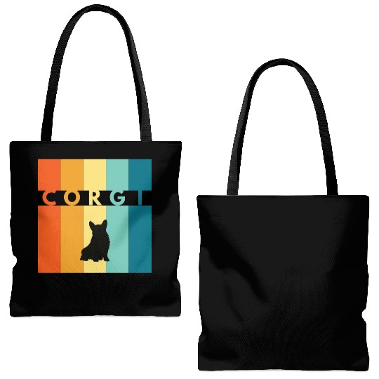 Corgi Tote Bags (AOP)