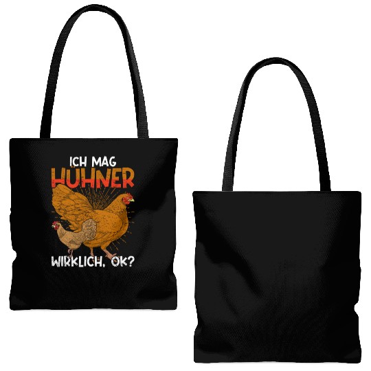I really like chicken ok farm animal chicken Tote Bags (AOP)