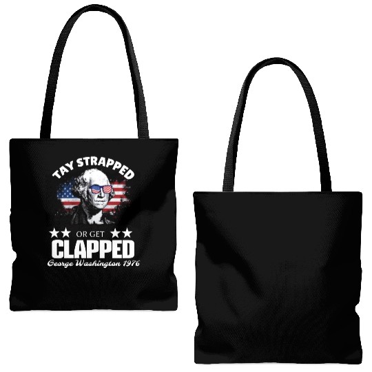 george washington teshirt Tote Bags (AOP)