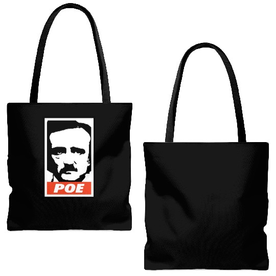 Edgar Allan Poe Tote Bags (AOP)
