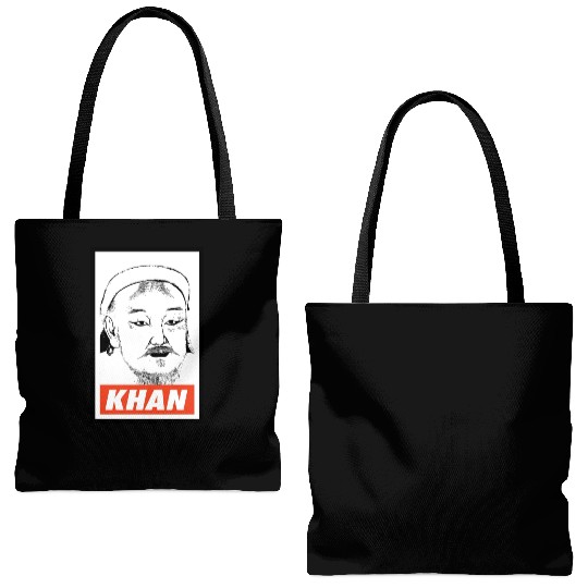 Genghis Khan Tote Bags (AOP)