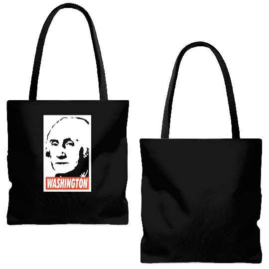 George Washington Tote Bags (AOP)