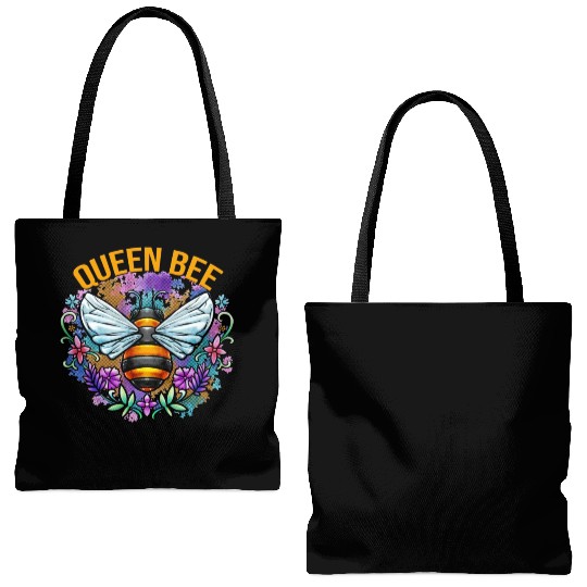 Queen Bee Gardening Tote Bags (AOP)