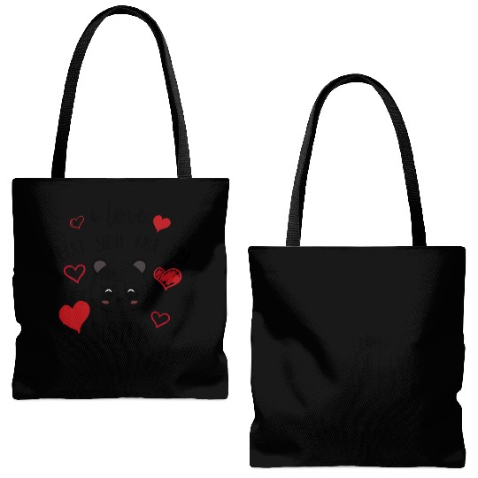 I Love That You Are My Sister Tote Bags (AOP)
