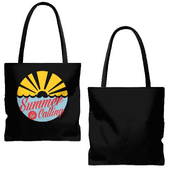 Summer's Call: Embrace the Sun Tote Bags (AOP)