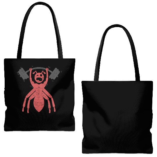 Gym Workout Ant Tote Bags (AOP)
