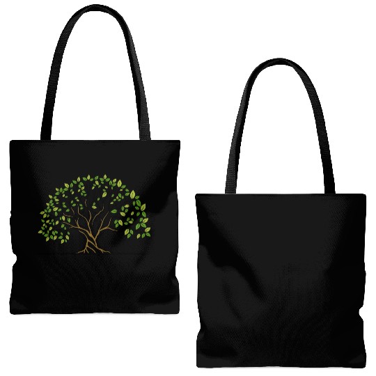 Family Reunion, Family Reunion Tree, tree Tote Bags (AOP)