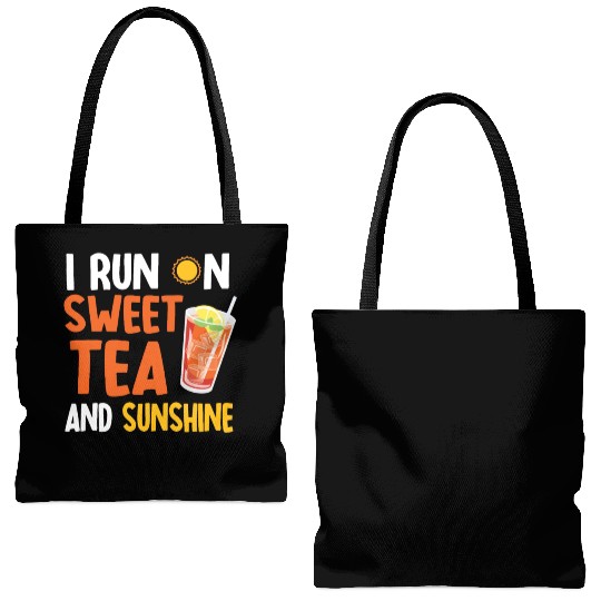 Sweet Tea And Sunshine Tote Bags (AOP)