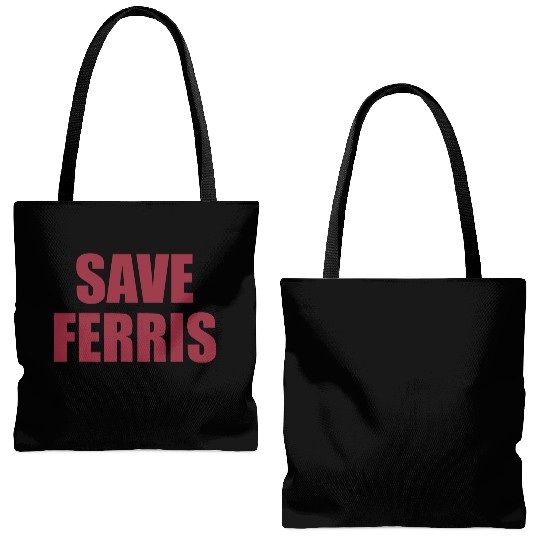Save Ferris Tote Bags (AOP)