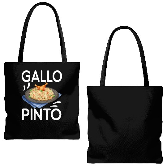 Gallo Pinto Costa Rican Cuisine Latin America Tote Bags (AOP)
