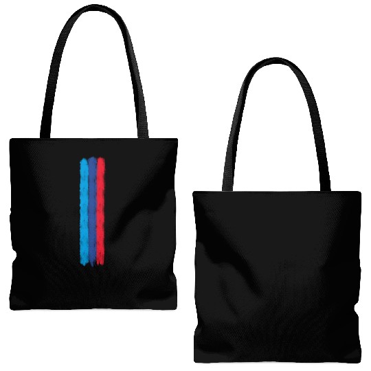 Motorsport Power Line Tote Bags (AOP)
