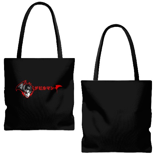Devilman Crybaby classic Tote Bags (AOP)