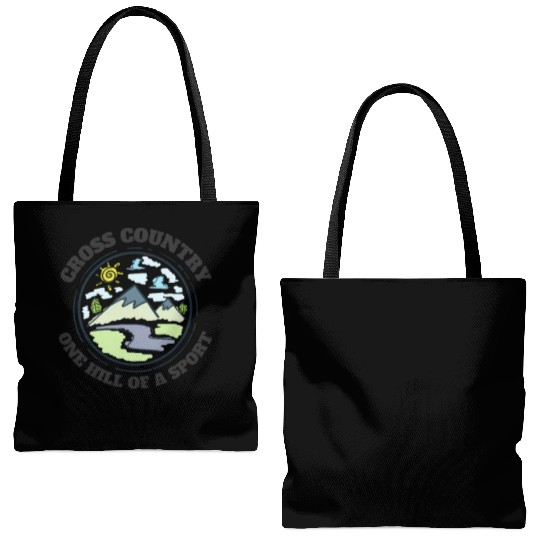 High School Running Tote Bags (AOP), Cross Country Hills,