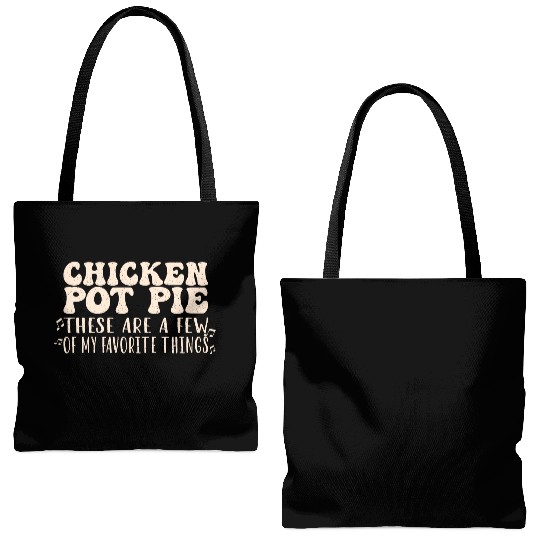 Chicken Pot Pie, My Favorite Things Tote Bags (AOP)