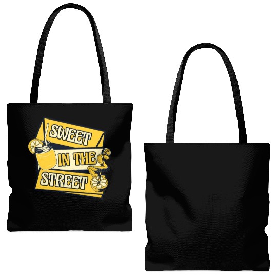 Sweet In The Street Lemon Juice Business Lemonade Tote Bags (AOP)