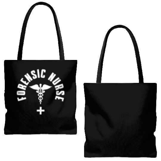 Great Forensic Nurse Pocket Outfit Tote Bags (AOP)