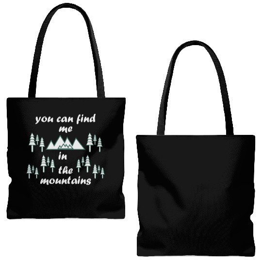 Take a Hike, Hiking Lover, Adventure, Nature. Tote Bags (AOP)