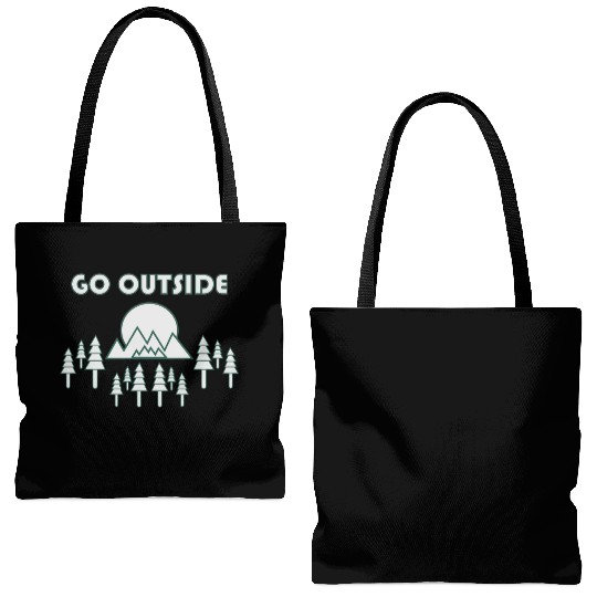 Take a Hike, Hiking Lover, Adventure, Nature. Tote Bags (AOP)