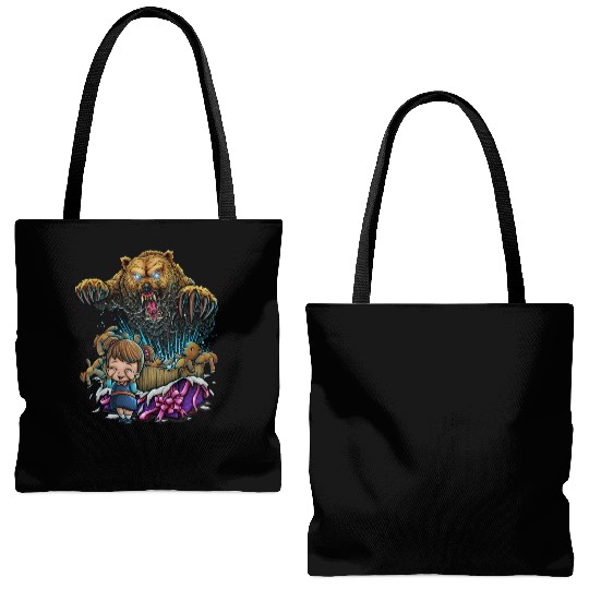 Surprise gift box Tote Bags (AOP)
