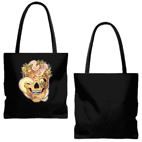 Skull Candy Tote Bags (AOP)