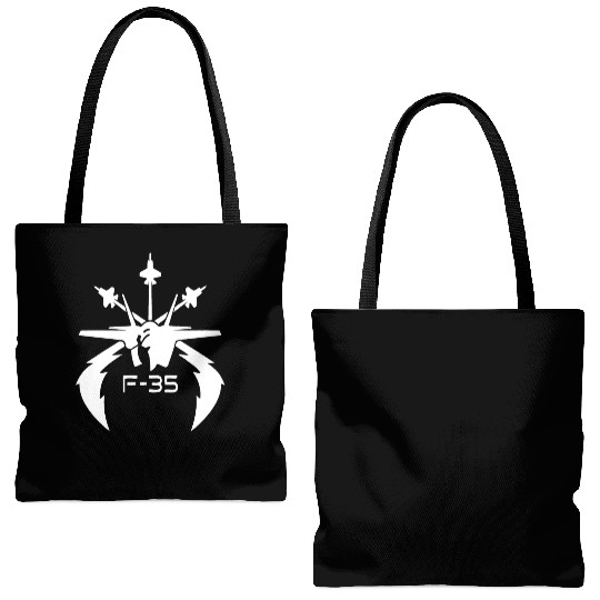 F 35 Tote Bags (AOP)