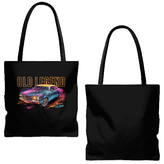 Muscle Car Tote Bags (AOP)