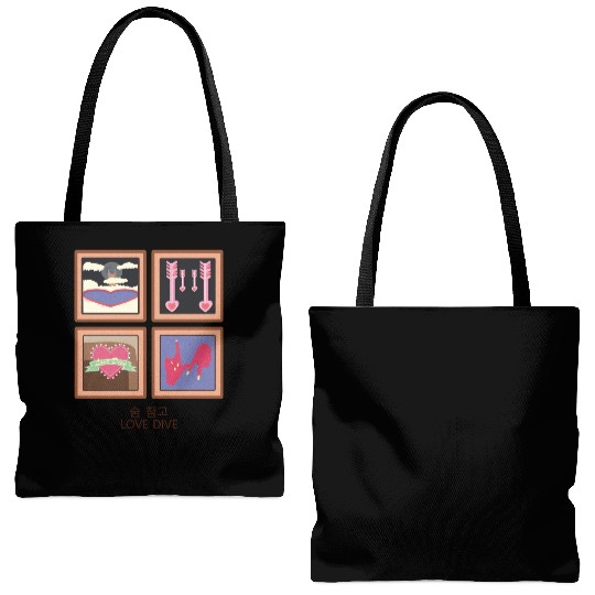 Narcissistic My God I Love It Tote Bags (AOP)