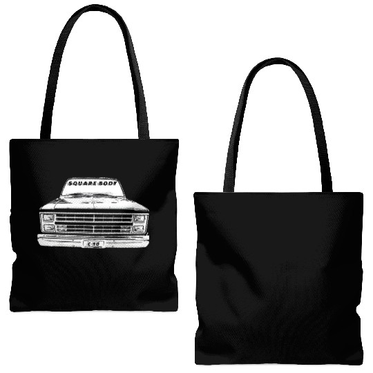 SQUARE BODY Tote Bags (AOP)