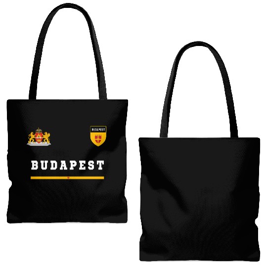 Budapest Sportsoccer Jersey Flag Football Hungary Tote Bags (AOP)