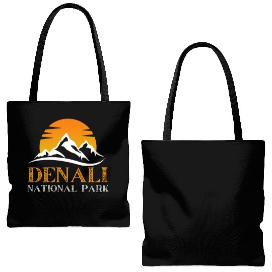 Denali National Park Tote Bags (AOP)