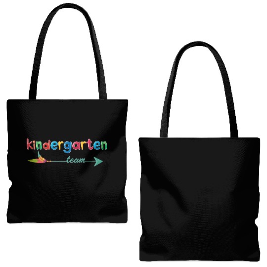 Kindergarten Teacher Team Tote Bags (AOP)