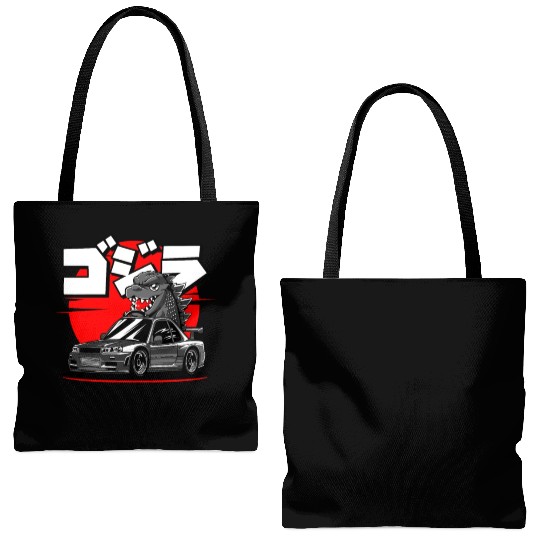 Japan car Super Racing Car Tote Bags (AOP)