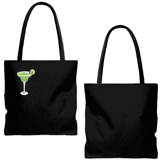 Chippin Dippin Margarita Sippin Tote Bags (AOP)
