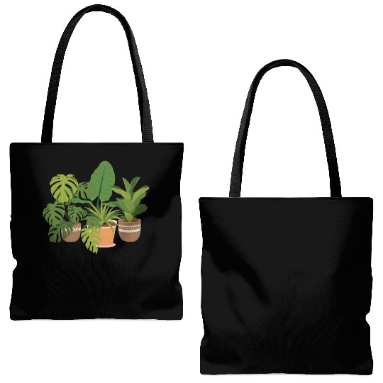 Houseplants Galore Plant Mom Tote Bags (AOP)