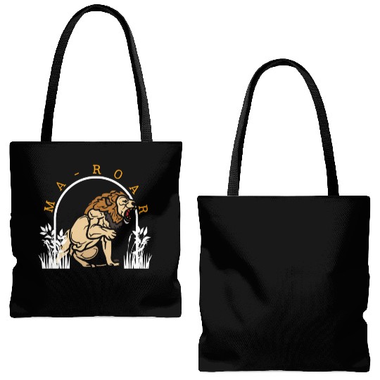 Passover Maror Tote Bags (AOP), Ma-Roar Lion Of Judah