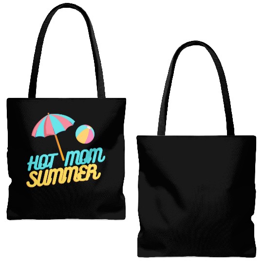 HOT MOM SUMMER Tote Bags (AOP)