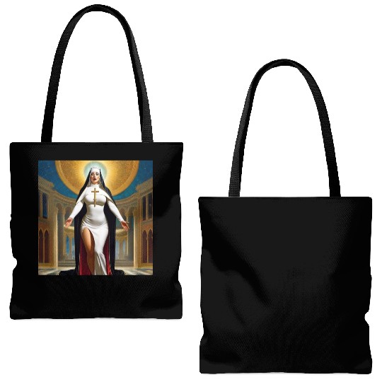 Holy Ghost Tote Bags (AOP)