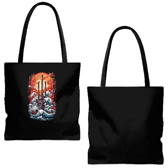 Chinatown Tote Bags (AOP)