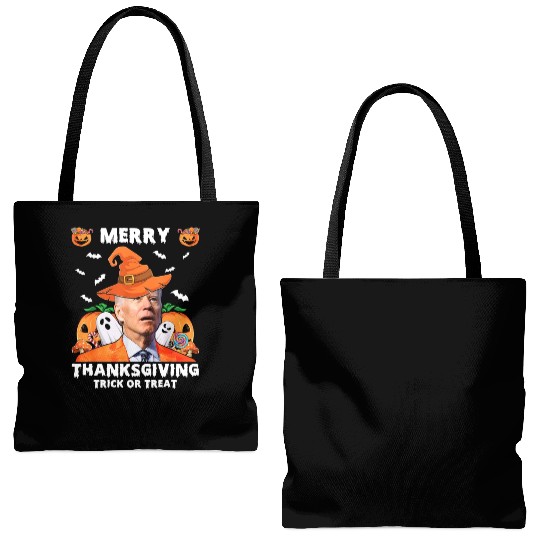 14990 Merry Thanksgiving Trick or Treat Tote Bags (AOP)