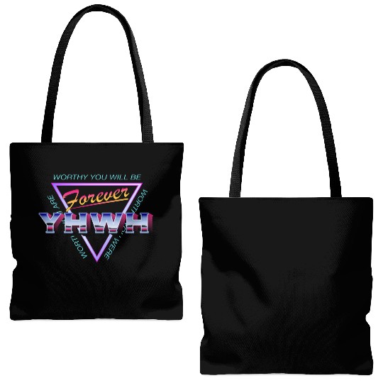 Forever YHWH Tote Bags (AOP)