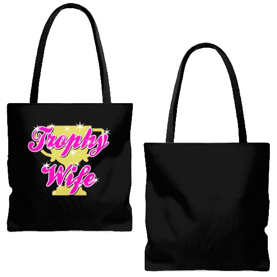 Trophy Wife Tote Bags (AOP)