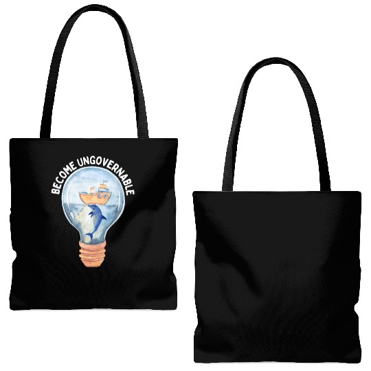 Become Ungovernable Cute Anarchist Save The Tote Bags (AOP)