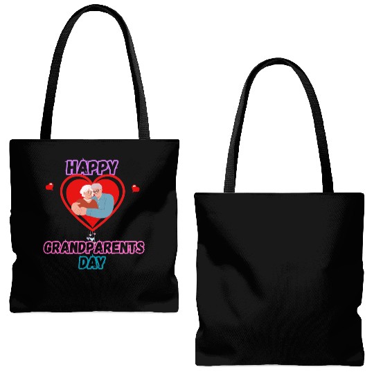 Happy Grandparents Day Tote Bags (AOP)