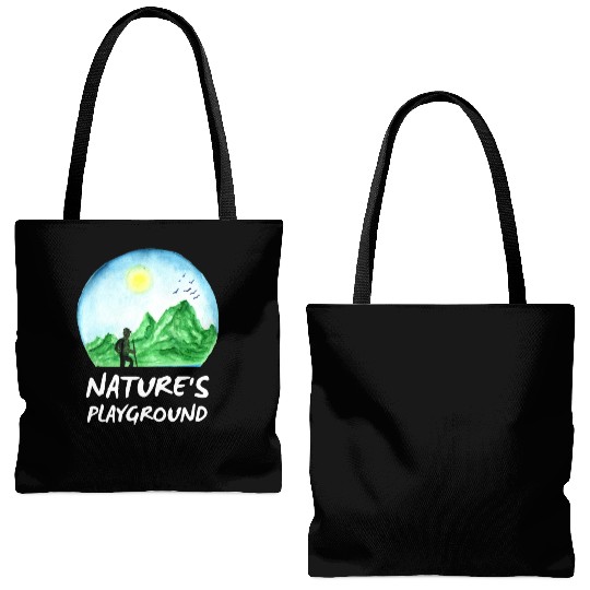 Nature's Playground Tote Bags (AOP)