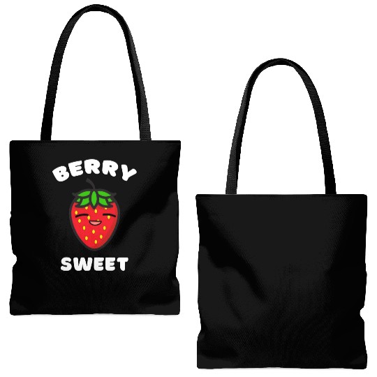 Berry Sweet - Strawberry Tote Bags (AOP)