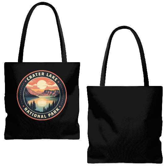 Crater Lake National Park Tote Bags (AOP)